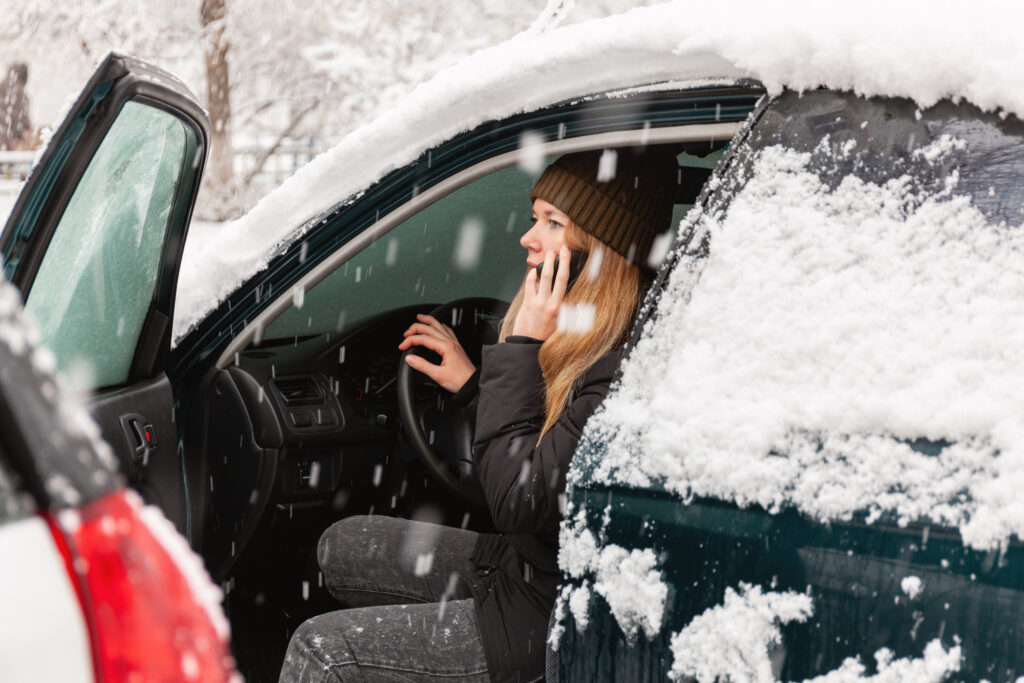 Car accident case with weather conditions, working with a car accident attorney on weather-related insurance claims